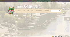 Desktop Screenshot of cityofcaldwell.org